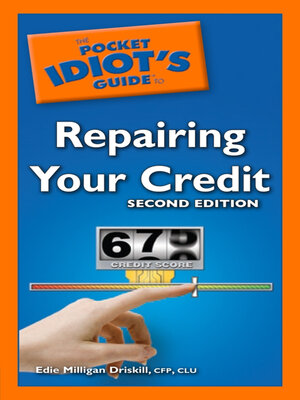 cover image of The Pocket Idiot's Guide to Repairing Your Credit